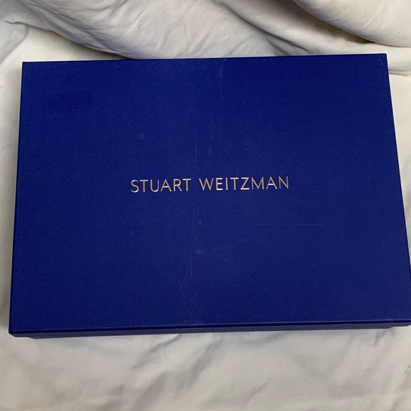 Stuart Weitzman Dark Slate Grey Suede Over-the-Knee Boots Size 6/36.5 - Picture 13 of 16